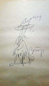 Joseph Beuys Hase mit Hut