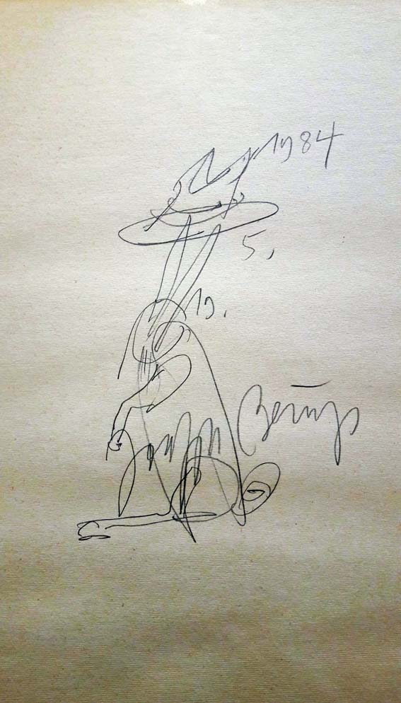 Joseph Beuys Hase mit Hut