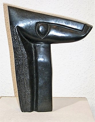 Bhabhatisi Mukusam Proud Lady Skulptur aus Serpentin Höhe 31 cm