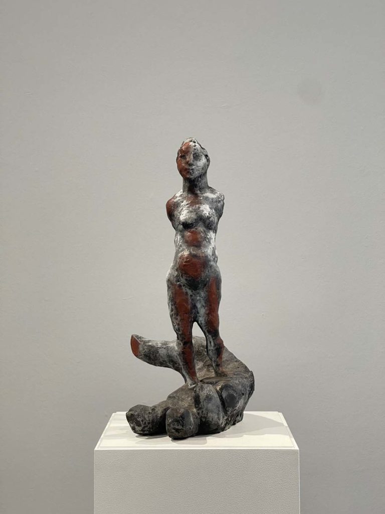 Markus Lüpertz Hand des Prometheus, 2022 Bronze, handbemalt Auflage V/VI (30+VI+e.a.) 48 x 27 cm