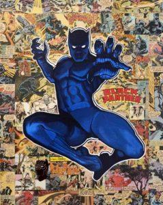 Randy Martinez Legacy: Black Panther Fine Art Print/Leinwand ca. 75 x 56 cm Auflage 50 Exemplare