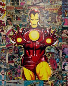 Randy Martinez Legacy: Iron Man Fine Art Print/Leinwand ca. 71 x 56 cm Auflage 50 Exemplare
