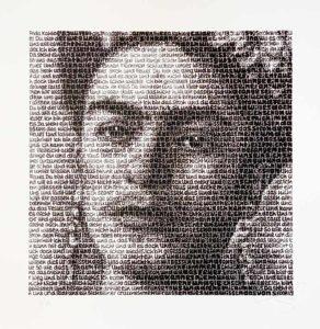 SAXA Frida Kahlo Fine Art Print 20 x 20 cm signiert und nummeriert Auflage 500 Exemplare