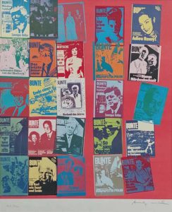 Andy Warhol Magazine And History 1983 WVZ II.304A, Farbserigrafie
