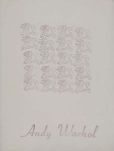Andy Warhol Purple Cows, 1967 Rubberstamp (Stempel) 225 Ex. 28,5 x 21,5 cm
