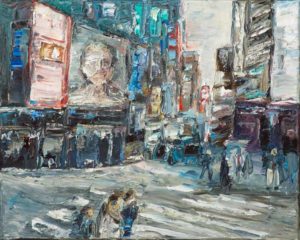 Rudi Weiss New York, 30-2017 Öl auf Leinwand