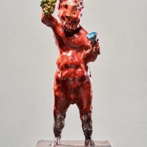 Markus Lüpertz Dionysos, 2020 Bronze, handbemalt Auflage 18/30 (30+VI+e.a.) 55 x 19 cm