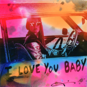 Love You Baby Mixed Media/Leinwand 40 x 40 cm Auflage 49 Exemplare